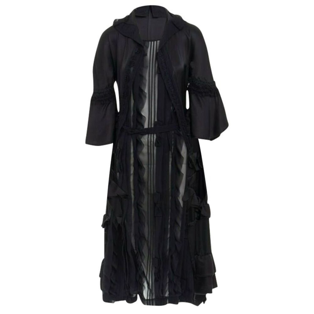 Comme Des Garcons AW05 Ruffle Silk Dress